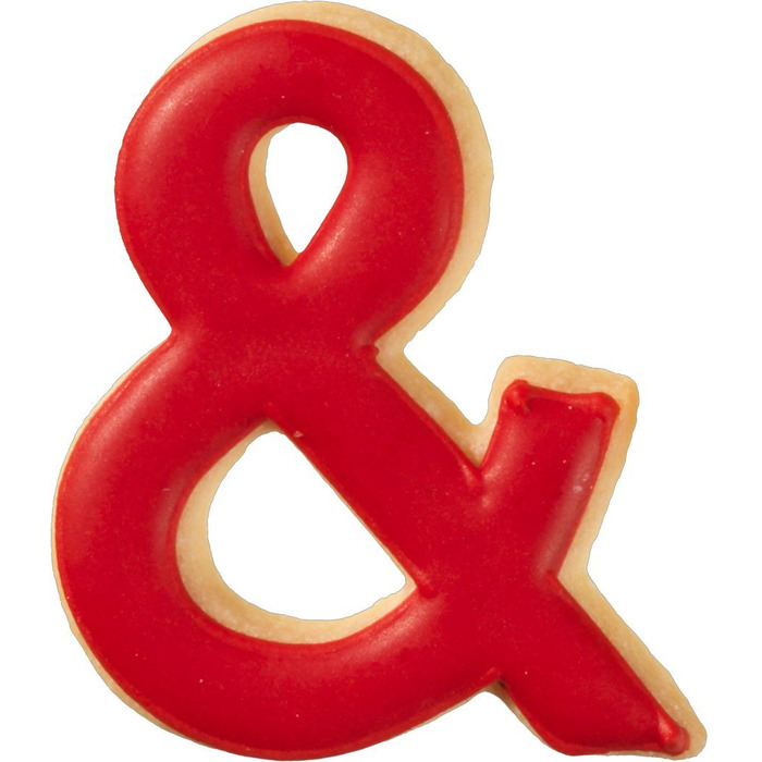 Форма для печива у вигляді амперсанда, 6 см, RBV Birkmann