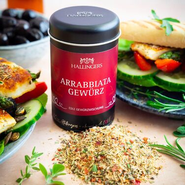 Класичний набір спецій Hallingers - 1 - Подарунковий набір спецій ручної роботи, 12 спецій з усього світу (Набір) - Літній подарунок та ідеальний подарунок для барбекю Подарунок для нової домівки &quotВітання та дружба&quot Класичні спеції., 12 спецій (73