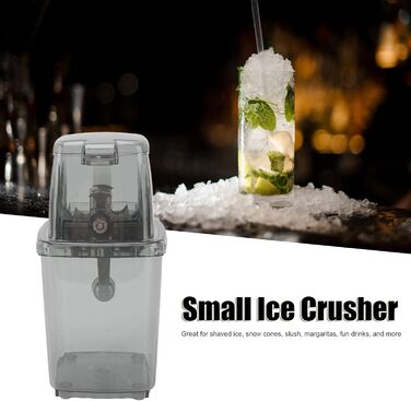 Ручний льодоподрібнювач сірий Pssopp