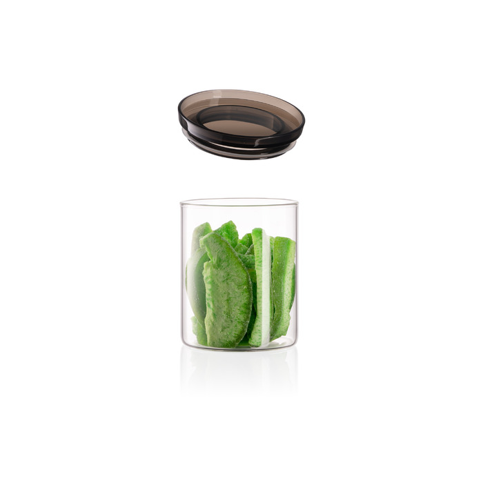 ARDESTO Storage Jar Fresh, 700мл, стекло, пластик, прозрачный