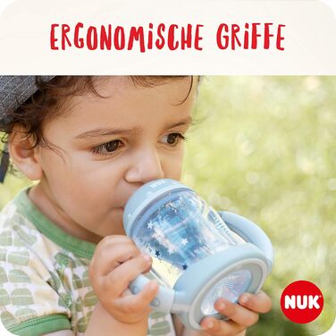 Місяців 150 мл Дисплей контролю температури Антиколіковий клапан герметичний носик для пиття Ергономічні ручки Без BPA Дісней Вінні Пух синій (стандартний, червоний), 618