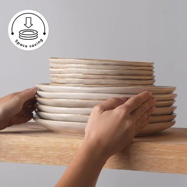 Набір посуду Karaca Aria Stoneware 24 предмети на 6 персон