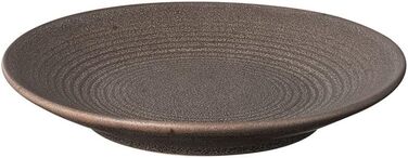 Тарілка 14 см темно-коричнева Kumi Blomus