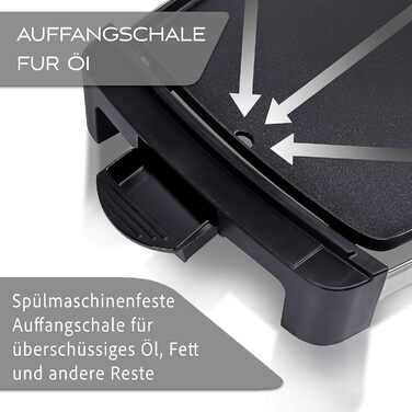 Электрический гриль 2200 Вт LEBENLANG