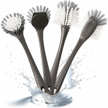 Щітка для миття посуду 4 шт. чорний Hausfelder