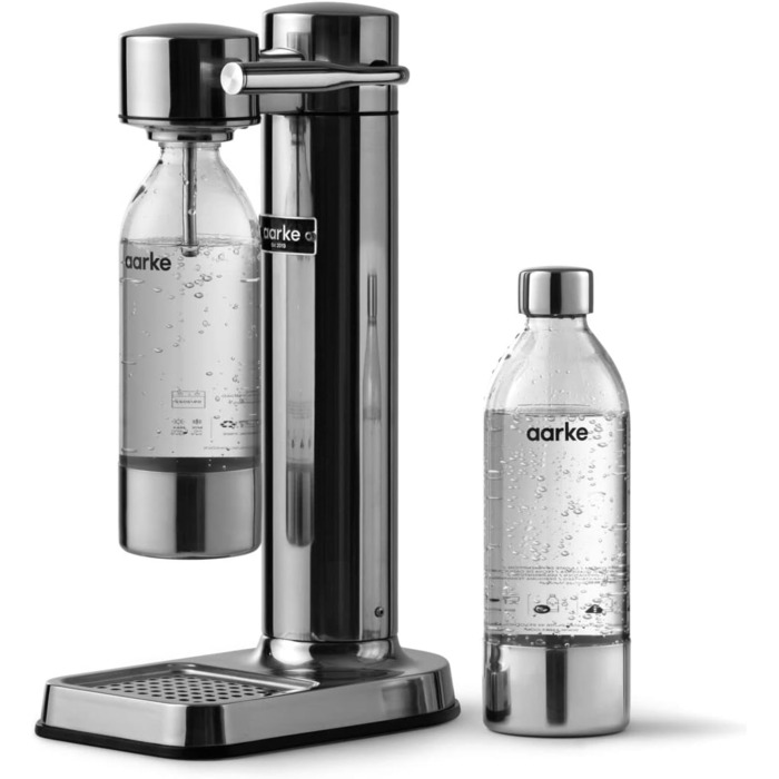 Набір для газування води, 3 предмети, металік Carbonator 3 Aarke