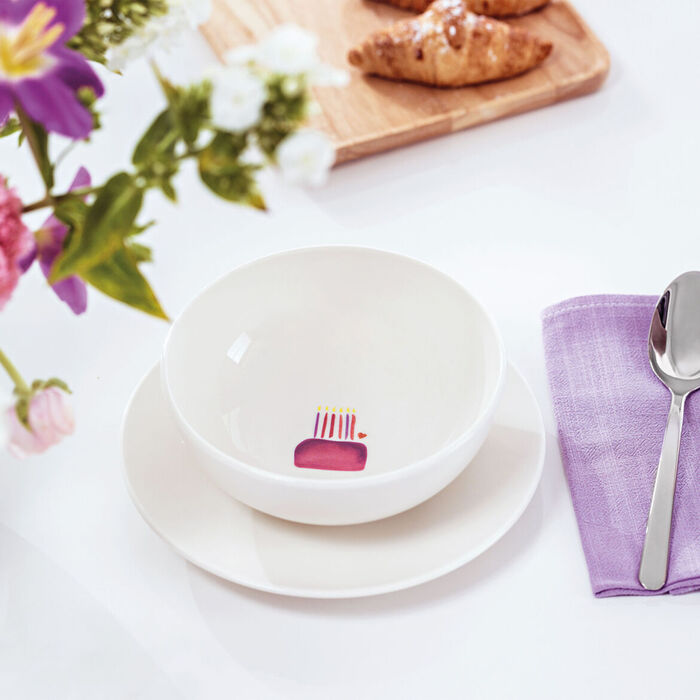 Миска для пластівців 17 см З Днем Народження With Love Villeroy & Boch