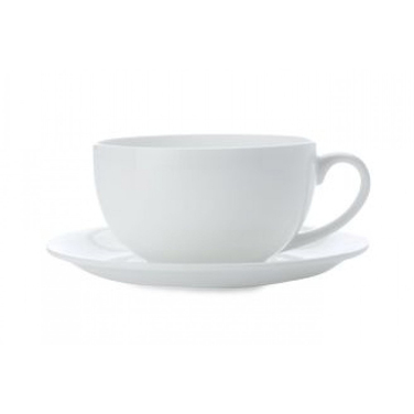 Чашка для капучіно з блюдцем Maxwell & Williams CASHMERE, порцеляна, 350 мл