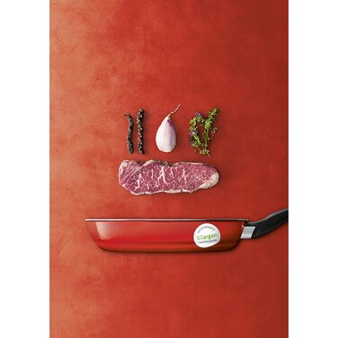 Сковорода висока з двома ручками 28 см Passion Energy Red Silit