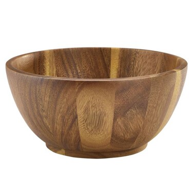 Чаша деревянная 25 x 12 см, 3000 мл, акация, GenWare