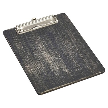 Меню-холдер 18.5*24.5*0.6 см, деревянный, черный, GenWare