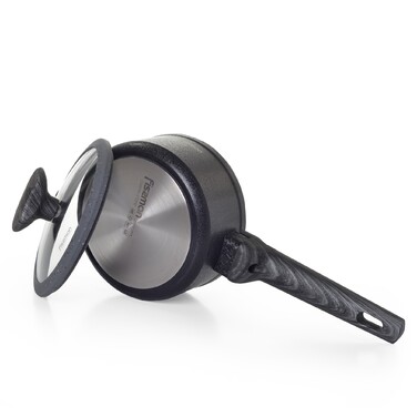 Ківш Fissman CHARM STONE 16x7,8 см 1400 мл зі скляною кришкою (5024)