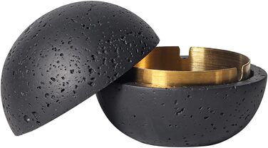 Попільничка 12,5 см чорна Cutfouwe