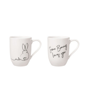 Набір з 2 кружок "Some Bunny loves you" 0,28 л Statement Villeroy & Boch