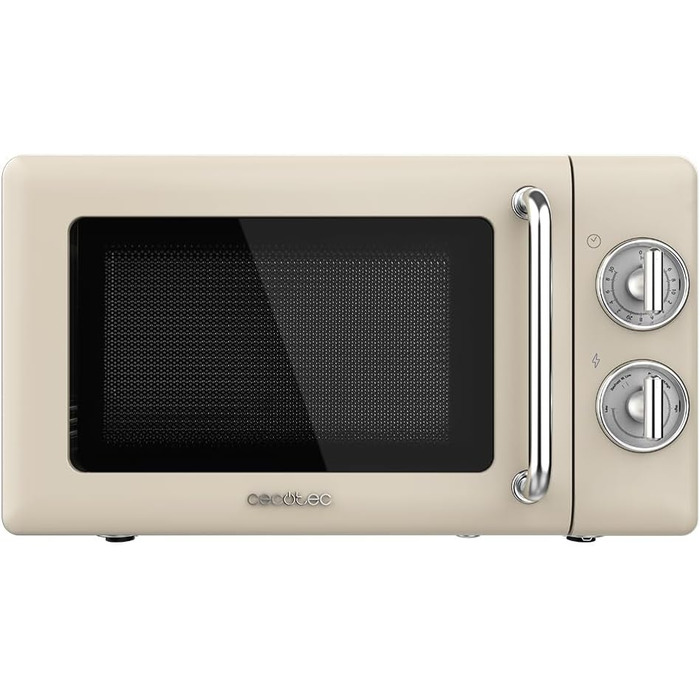 Мікрохвильова піч 700 Вт, бежева ProClean 3010 Retro Cecotec