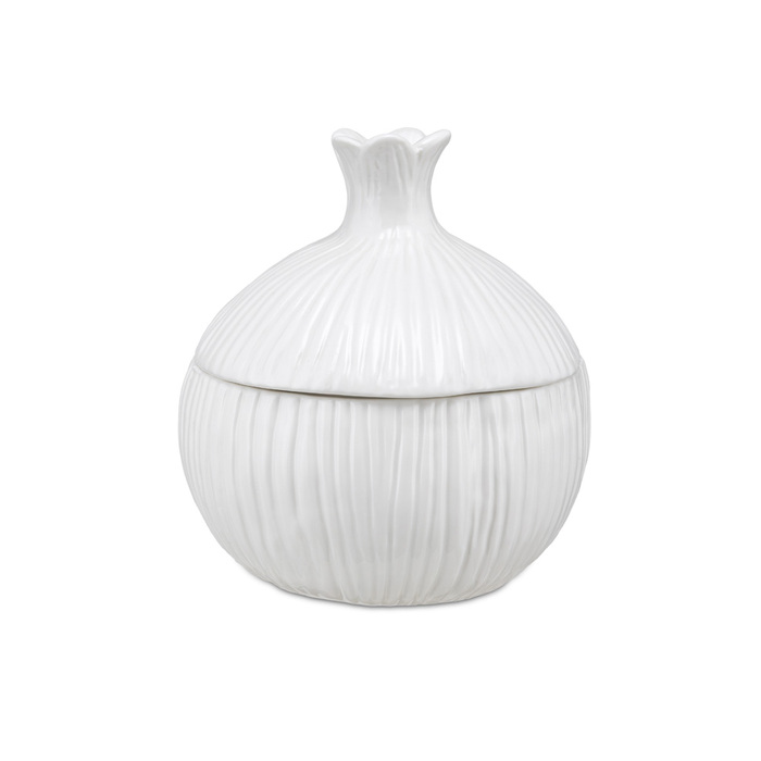 Банка для часнику La Porcellana Bianca FATTORIA, порцеляна, діам. 14 см, вис. 18 см