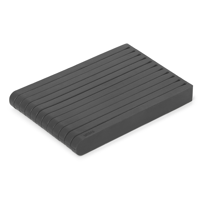 Підставка під гаряче (2 шт) 22,8х1,2х22,8 см чорна Fanfare Umbra