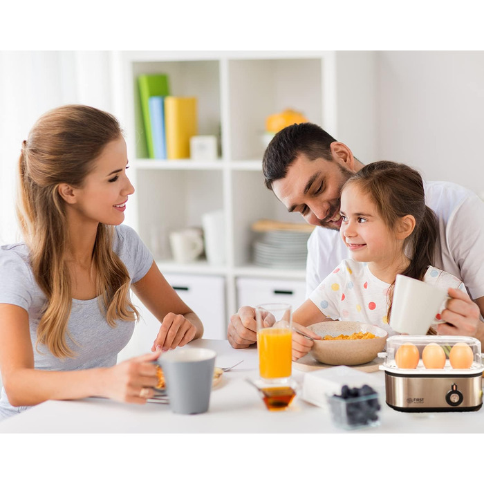 Електрична яйцеварка 210 Вт, 3 яйця TZS First Austria