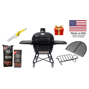 Керамический угольный гриль Primo X Большая емкость All in One PGCXLCG Код: 004192