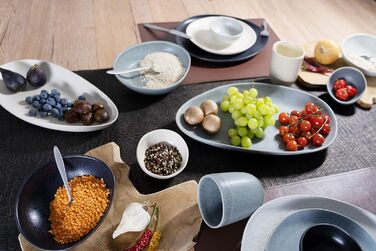 Набір тарілок  27х20х3 см, 4 предмети, Pietra Creatable