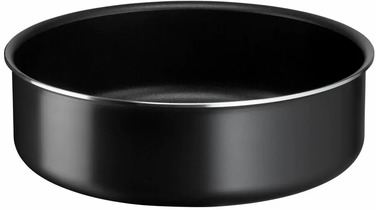 Набор посуды Tefal Ingenio Easy Cook & Clean, 10 предметов, алюминий, нержавеющая сталь, бакелит, черный