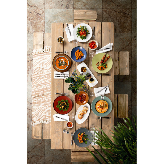 Блюдо овальне 33 х 18 см Ziegelrot Coup Fine Dining Seltmann Weiden