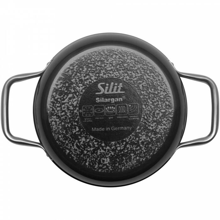 Каструля 18 см, чорна Compact Silit