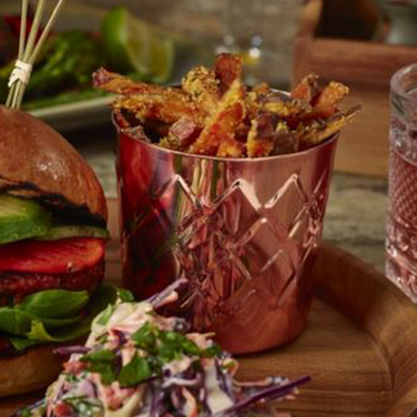 Склянка металева 410 мл, 8.5х8.5 см, з ромбоподібним візерунком, мідне покриття, GenWare