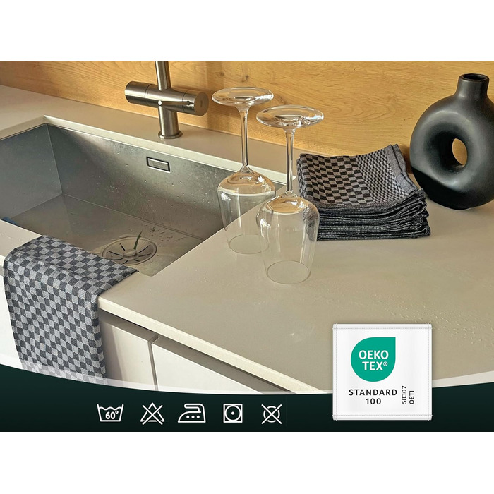 Набір кухонних рушників з 10 предметів 46 x 70 см ZOLLNER