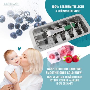 Форма для льоду з нержавіючої сталі Dreiklang - be smart