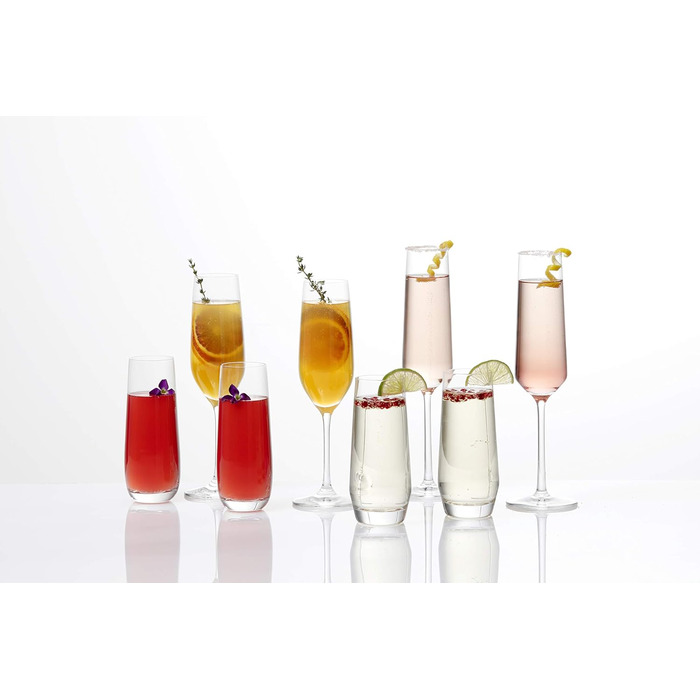 Набор бокалов для шампанского 0,21 л, 6 предметов Pure Schott Zwiesel
