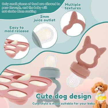 Набір силіконових ніблерів для дітей 2 шт.  TNTGMG