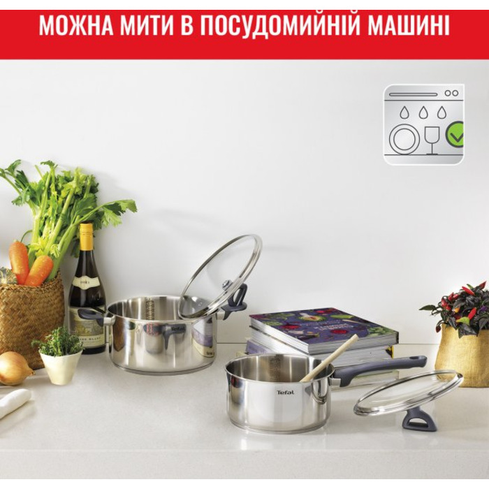 Tefal Набор посуды Daily Cook, 8 предметов, нерж.сталь