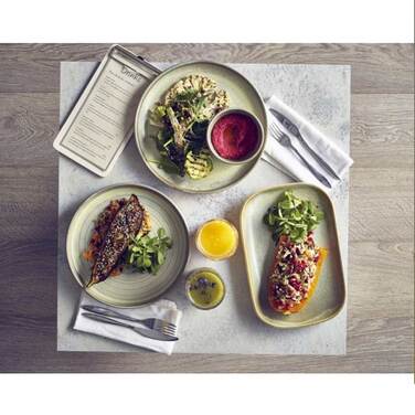 Тарелка презентационная с бортиком 18хh 2.6 см, Terra Porcelain Matt Grey, GenWare