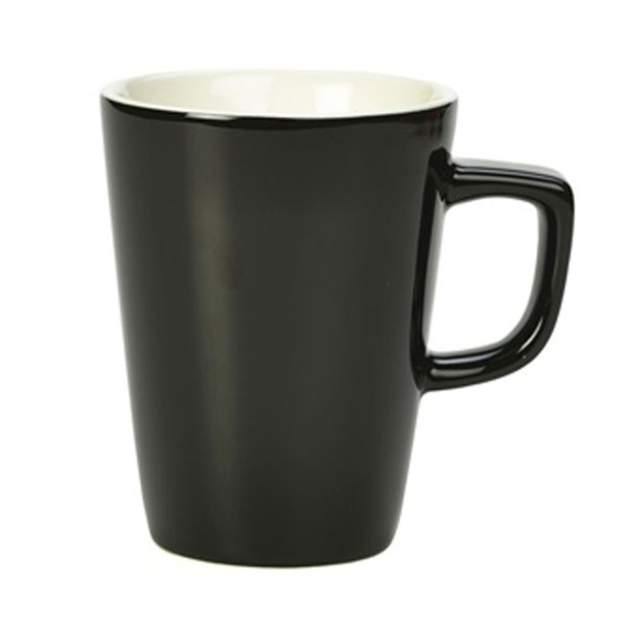 Кружка 340 мл, черная, Color Tea, GenWare