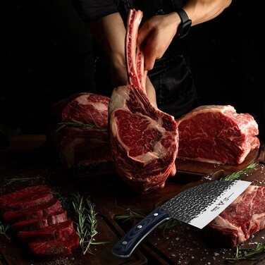 Сербский нож Fissman EL TORO 18 см сталь AUS-8 (2584)