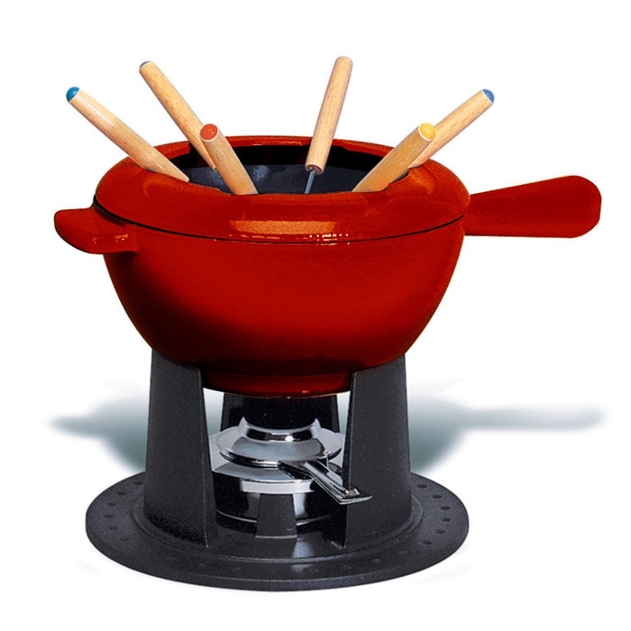 Набір для фондю, червоний Le Creuset