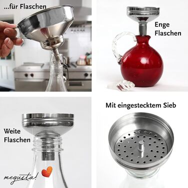 Набір для консервації 8 предметів помаранчевий Megusta