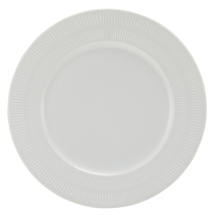 Тарелка 25.5 см, Incise Porcelain Solara, GenWare