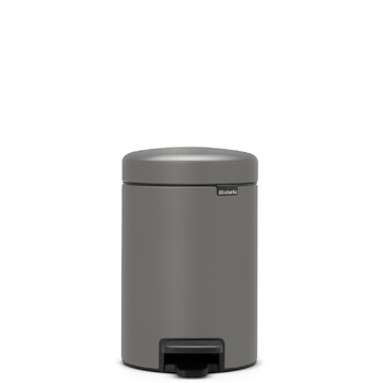 Сміттєвий бак з педаллю 3 л мінерально-сірий NewIcon Brabantia