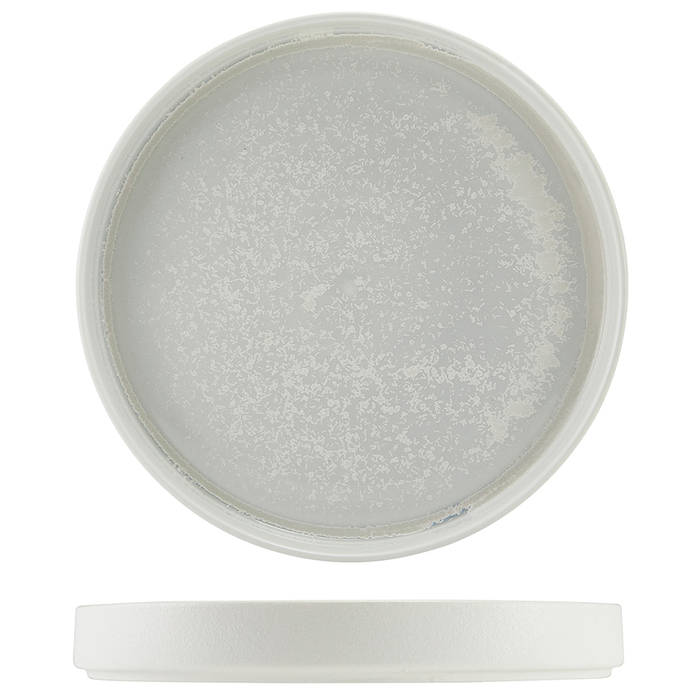 Тарелка презентационная 25*3.5 см с низким вертикальным бортом, Incise Porcelain Lustre, GenWare