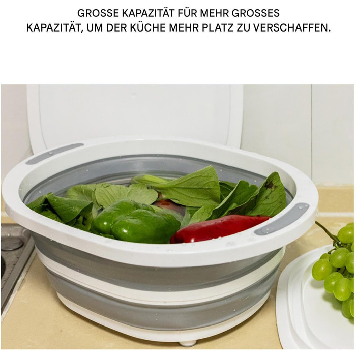 Складная доска 2 в 1 поднос и разделочная доска Generisch