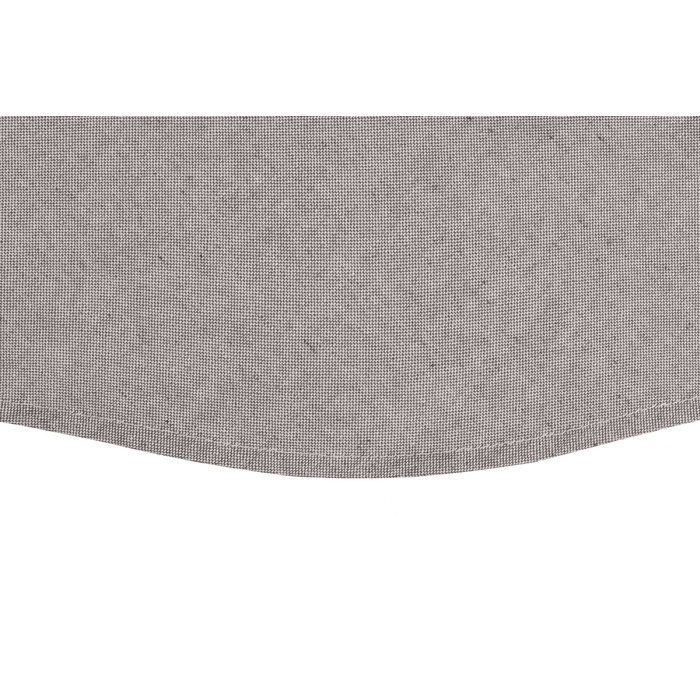 ARDESTO Скатертина Oliver, сірий, D-136см, 100% бавовна