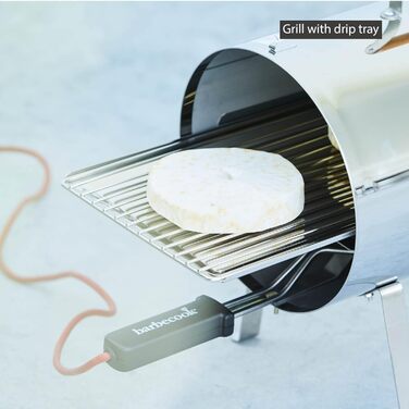 Електрична коптильня barbecook Otto 2.0 для теплого копчення, нержавіюча сталь, (64 x 26 x 36 см)