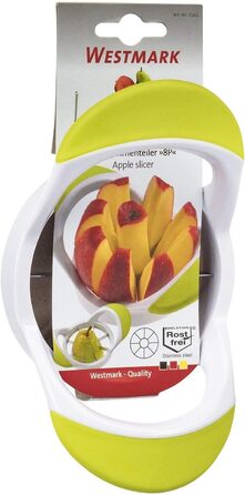 Слайсер для яблук і груш Westmark/серцевина для фруктів, ø 9 см, алюміній/нержавіюча сталь, срібло, 51102260 (пластик 8p)