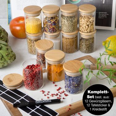 Набір баночок для спецій 12 предметів Moritz & Moritz