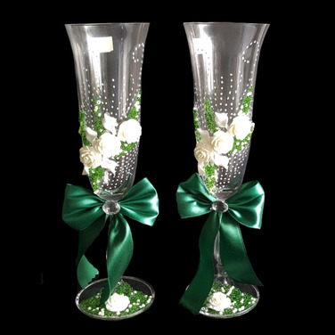 Бокалы Свадебные 2 шт Sandy 190 мл 1980 BOHEMIA