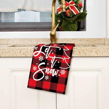 Набір з 2 різдвяних кухонних рушників 45 x 65 см, набір U Ohok