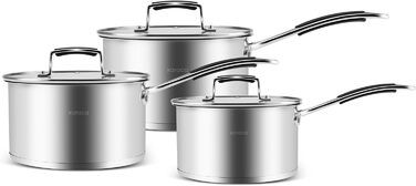 Набір посуду із нержавіючої сталі 6 предметів KARACA