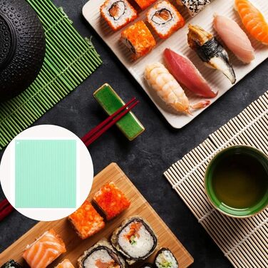 Килимок для суші 20 х 22 см м'ятний  BDBFPAN